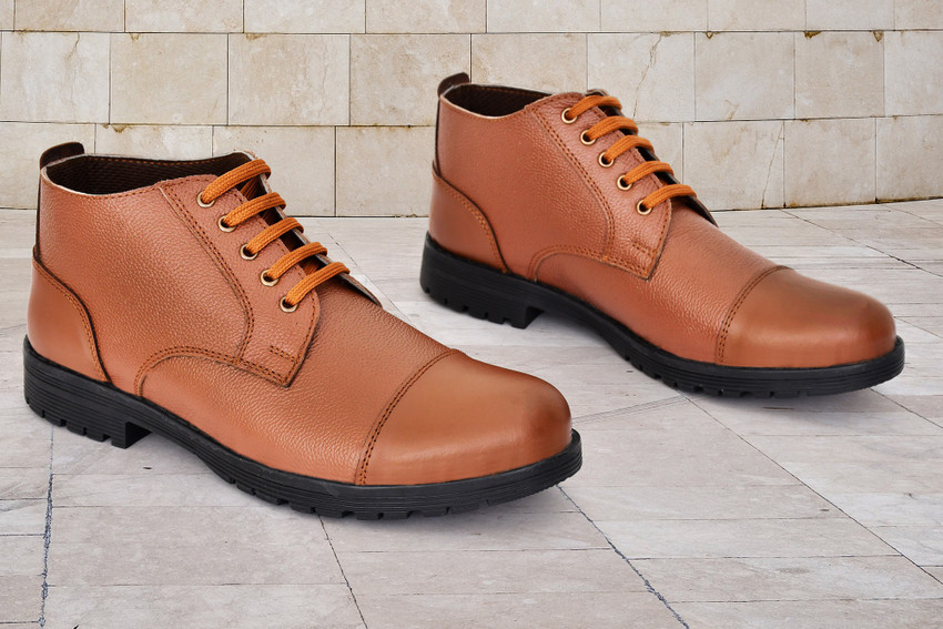 Warnex Zx Genuine Leather Police And Casual Shoes For Men Lace Up For Men -  Buy Warnex Zx Genuine Leather Police And Casual Shoes For Men Lace Up For  Men Online at