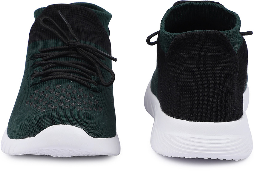 Men's free rn 2017 running shoes deals - dark green/black