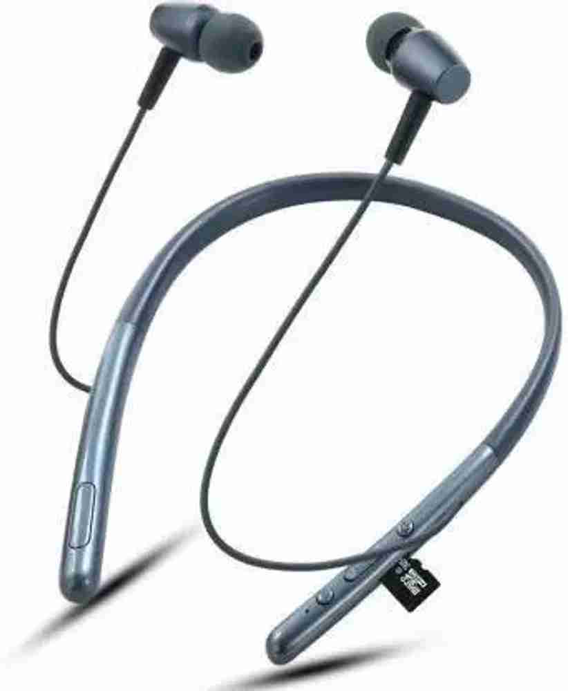 SUREELEE BLUETOOTH NECKBAND WITH Memory Card Slot Bluetooth Headset Grey In the Ear Bluetooth Price in India Buy SUREELEE BLUETOOTH NECKBAND WITH Memory Card Slot Bluetooth Headset Grey In the Ear