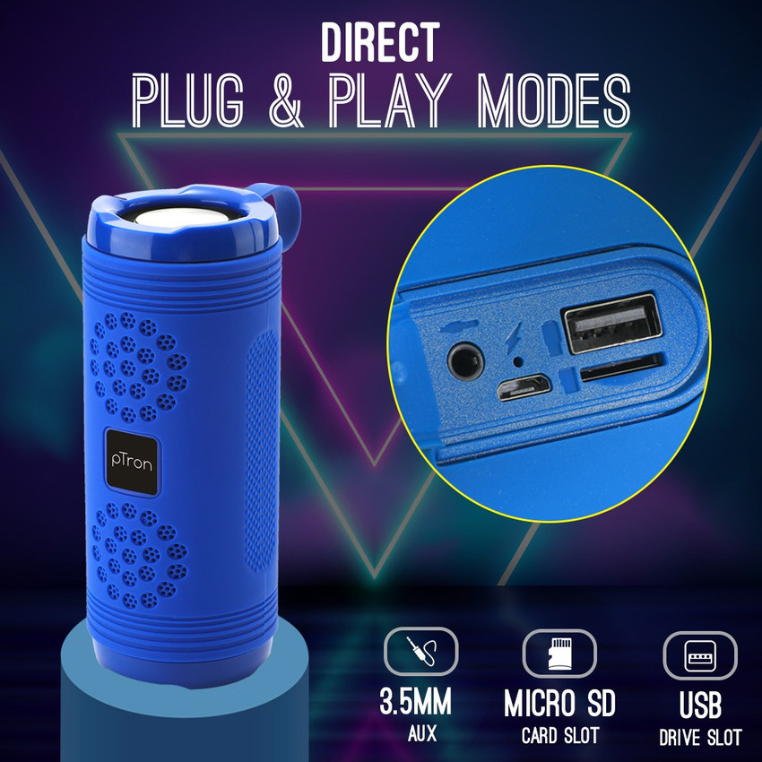 Ptron bluetooth speaker flipkart hotsell