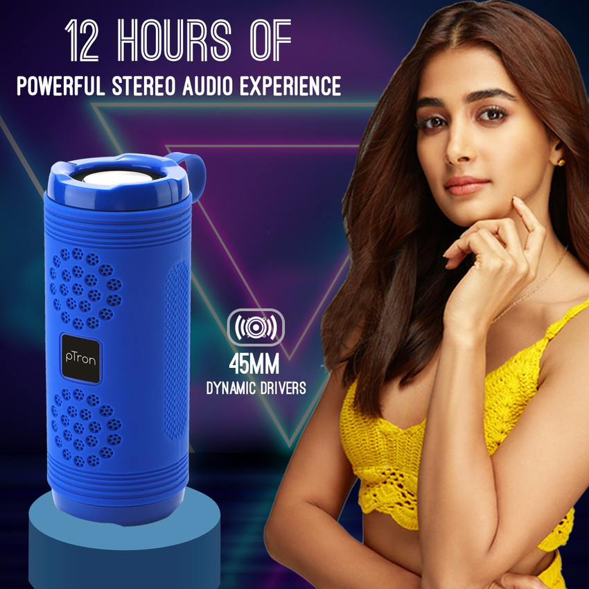 Ptron bluetooth best sale speaker flipkart