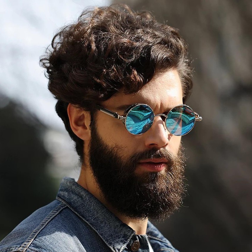 Buy Allu Arjun Inspired UV Protected Round Sunglasses for Men and