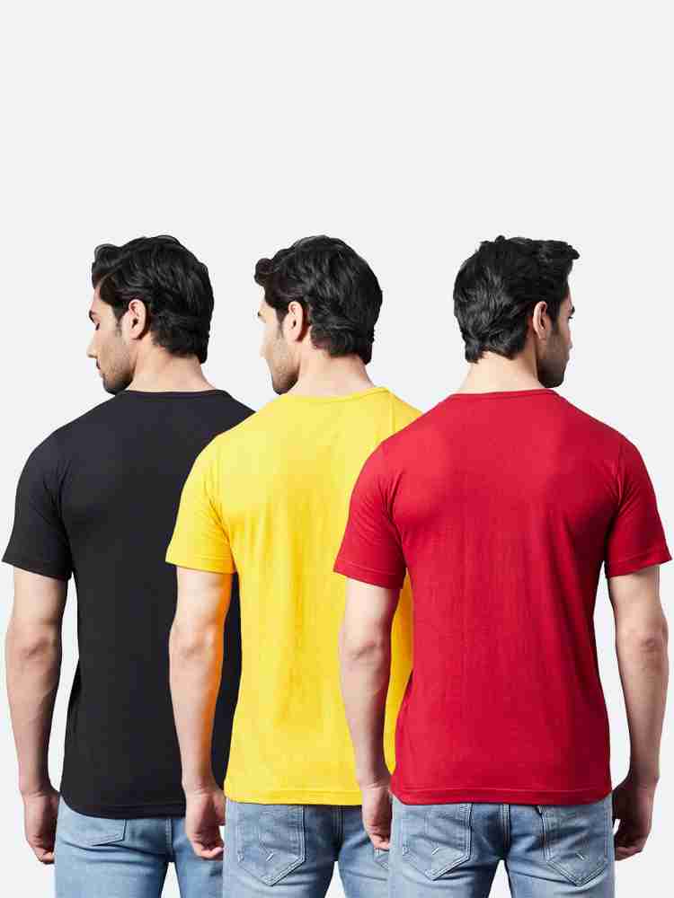 RIGO Printed Men Round Neck Multicolor T-Shirt - Buy RIGO Printed