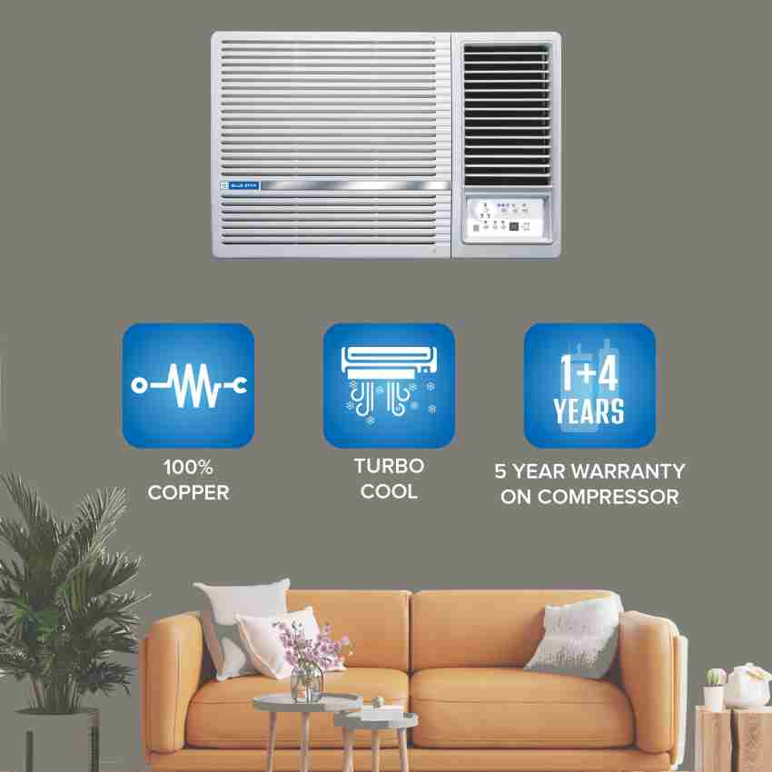 blue star 1.5 ton inverter window ac