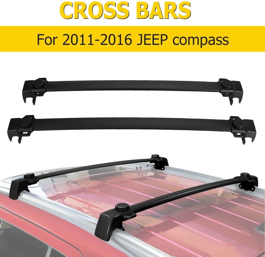 Jeep compass roof rack cross deals bars