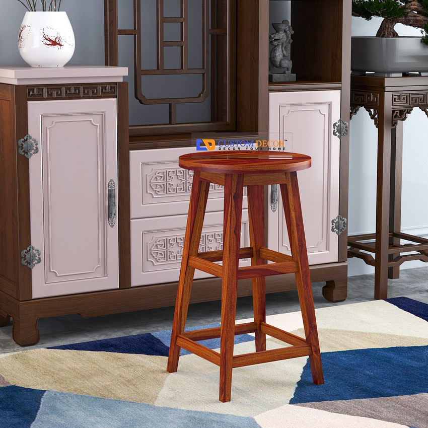 Sheesham wood shop bar stools