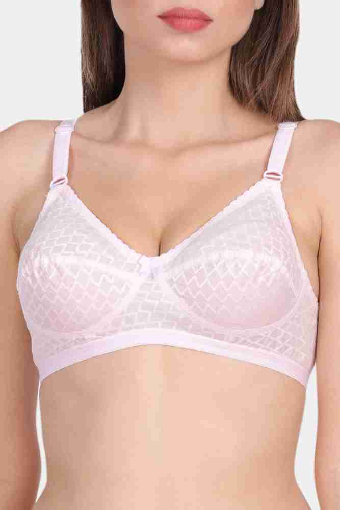 Buy online Pink Laced Bra And Panty Set from lingerie for Women by Elina  for ₹429 at 57% off