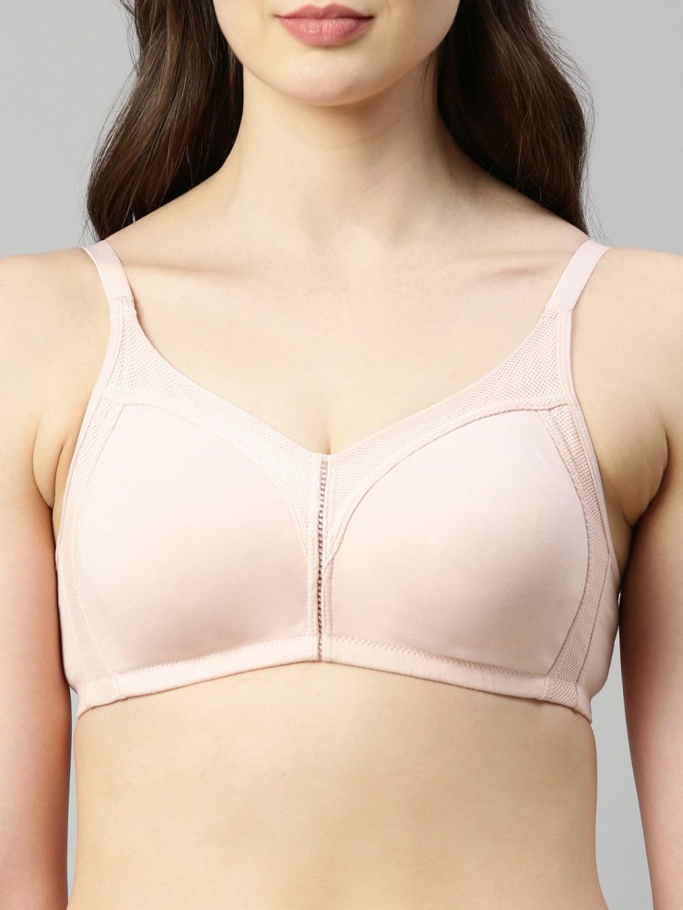 Buy Enamor Fab-Cool Stretch Cotton Everyday High Coverage, Non Padded Bra  For Women online