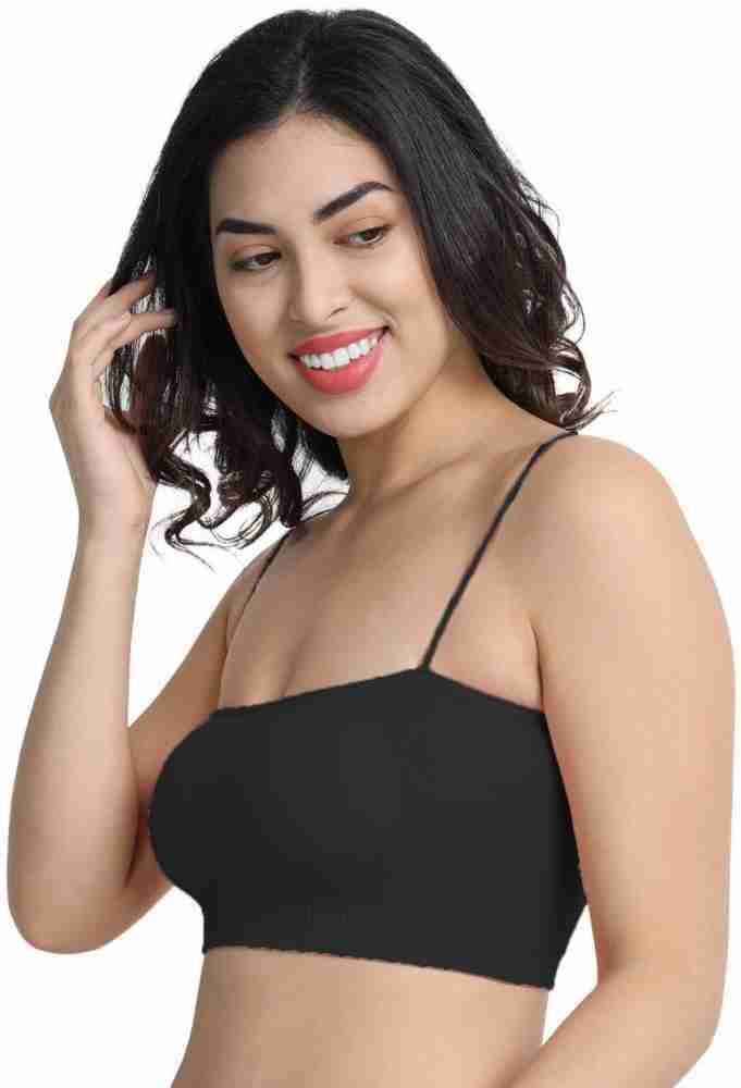 Buy MAXBOOL pack of 3 Women Cami Bra Lightly Padded Bra (Black,  Yellow,skin) (size-32D) Online at Best Prices in India - JioMart.