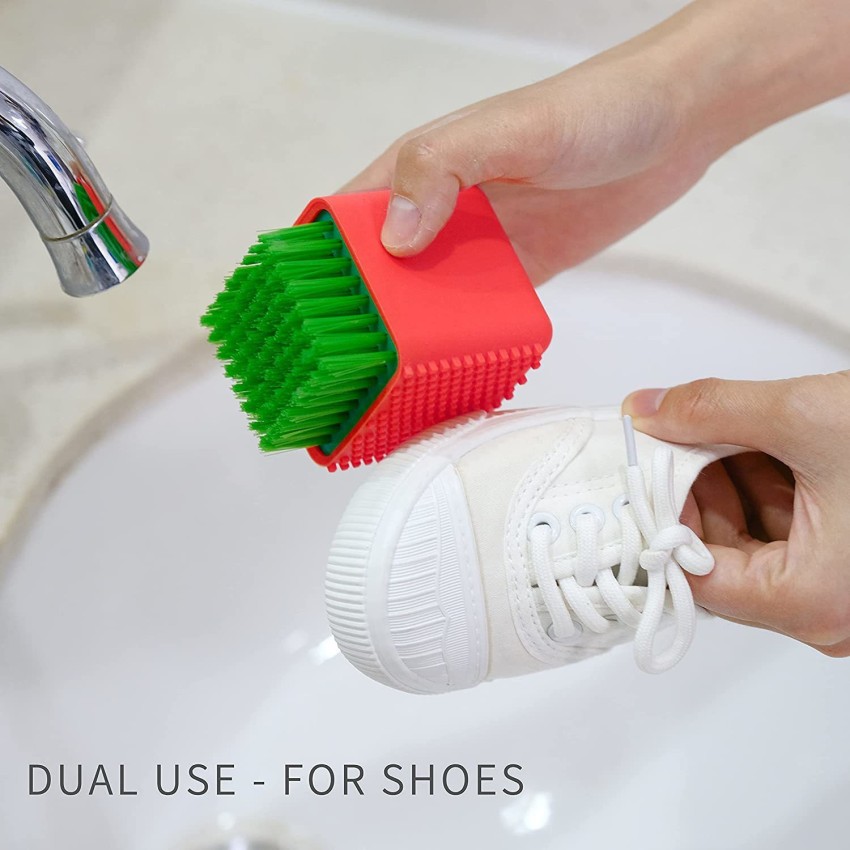 Cleaning Brush Soft Bristle Brush Laundry Brush Scrubber Clothes Underwear  Shoes Scrub Brush, Easy To Grip Household Cleaning Brushes Tool For Bathtub