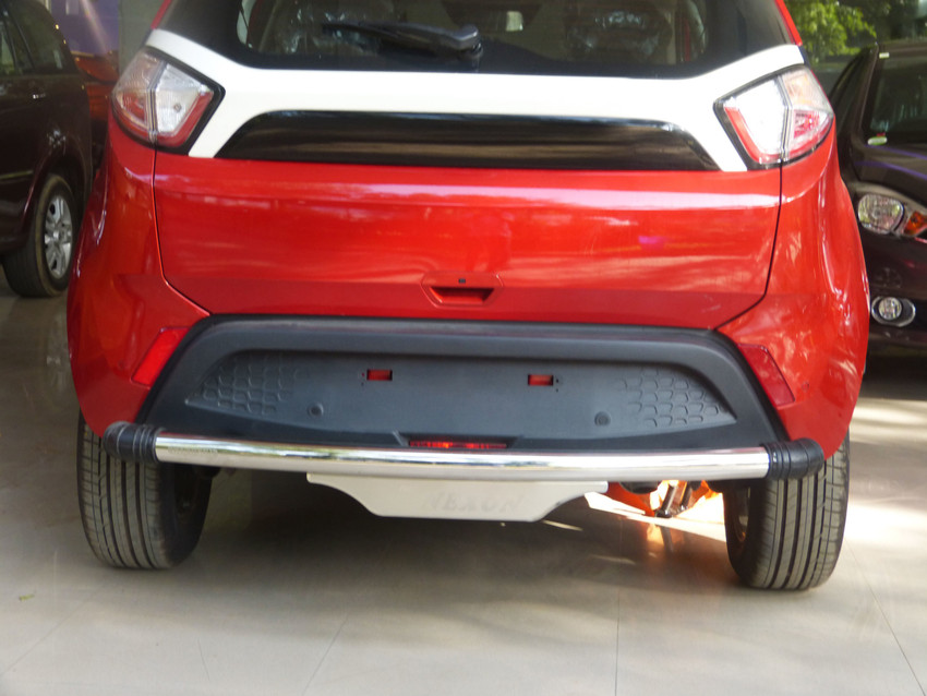 Tata nexon back bumper clearance guard