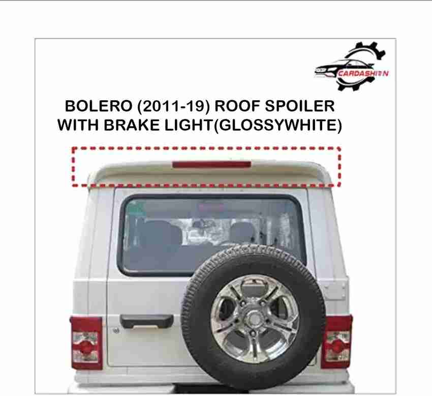 cardashion MAHENDRA BOLERO ZLX SPOILER 2011 WITH LIGHT Car Spoiler Price in India Buy cardashion MAHENDRA BOLERO ZLX SPOILER 2011 WITH LIGHT Car Spoiler online at Flipkart