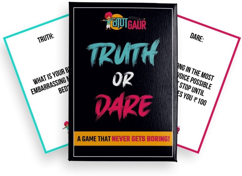 TruthOr Dare For Couples 50 Questions And Challenges Sexy Date Night Card  Game For Couple Naughty