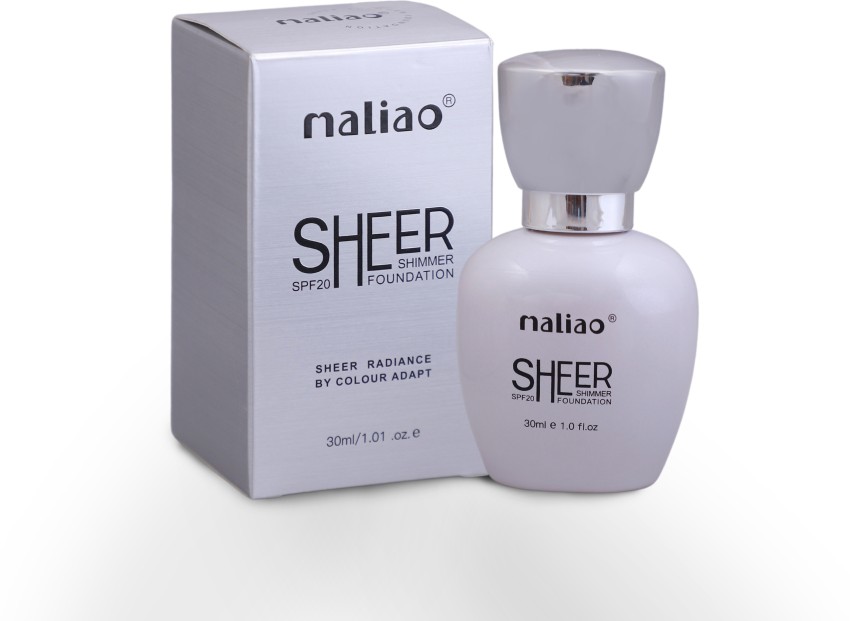 Buy Maliao Sheer Radiance Shimmer Cream Foundation SPF 20, 40ml (Shade 03)  Online In India At Discounted Prices