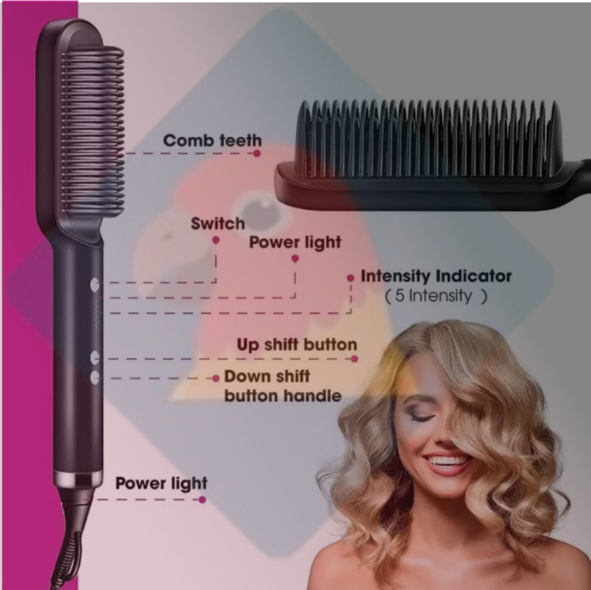 Straightener with teeth discount
