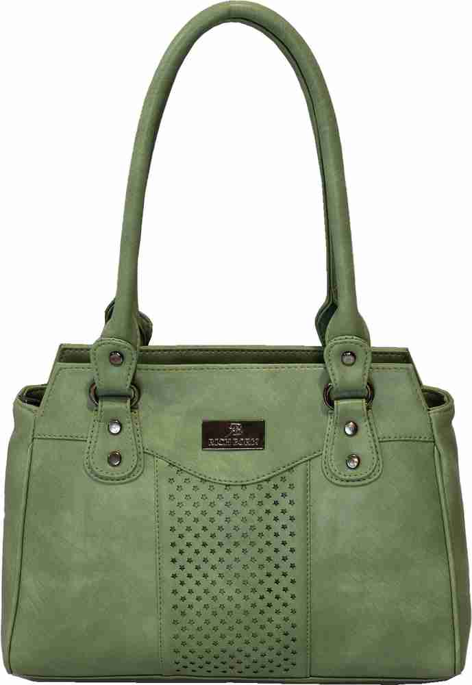 Buy Rich Born Women Green Shoulder Bag PISTA GREEN Online Best