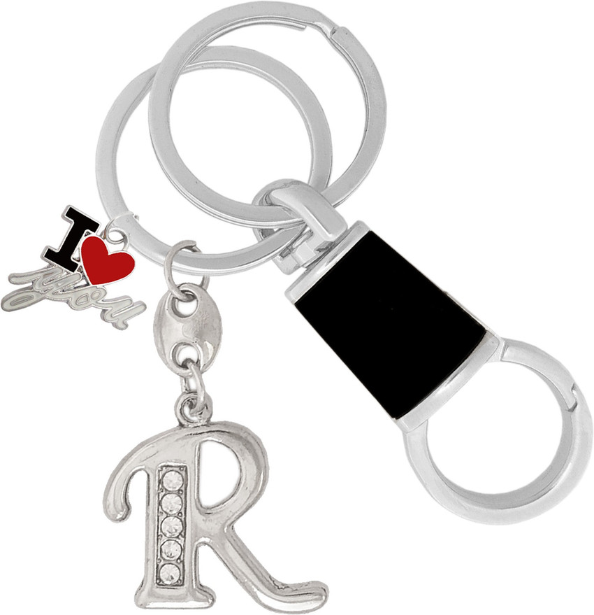 KYP Fashion Stone Alphabet Letter R Love Pendant Gift for Car Bike