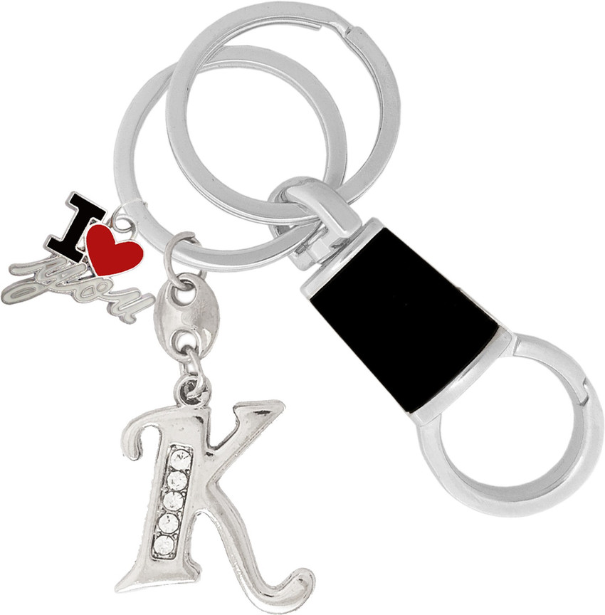 Letter k keyring new arrivals
