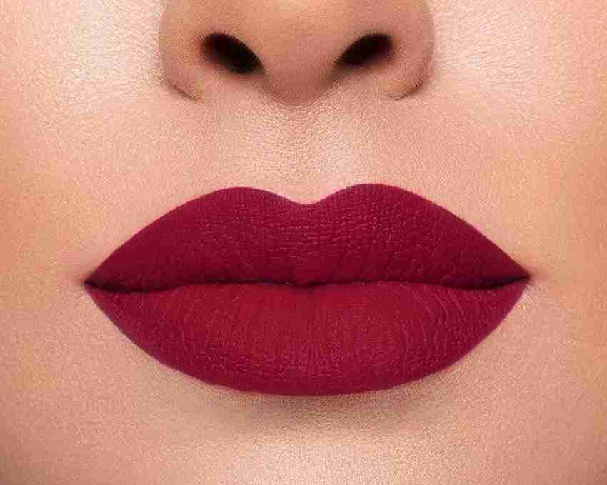 MYEONG MAROON COLOR MATTE LIQUID LIPSTICK Price in India Buy