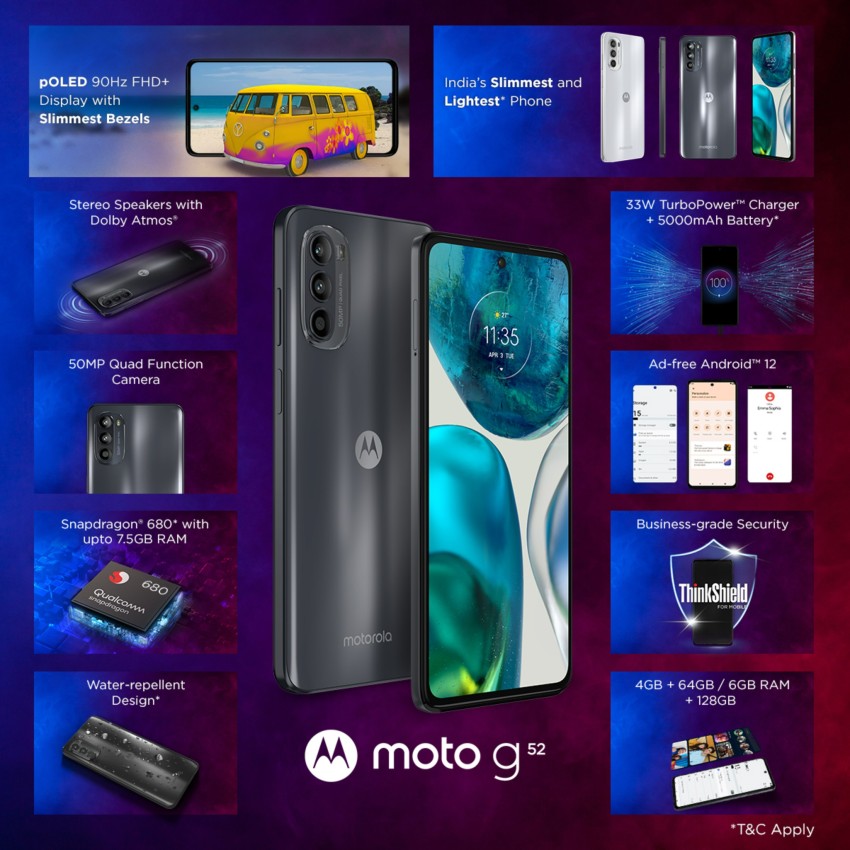 flipkart moto g52