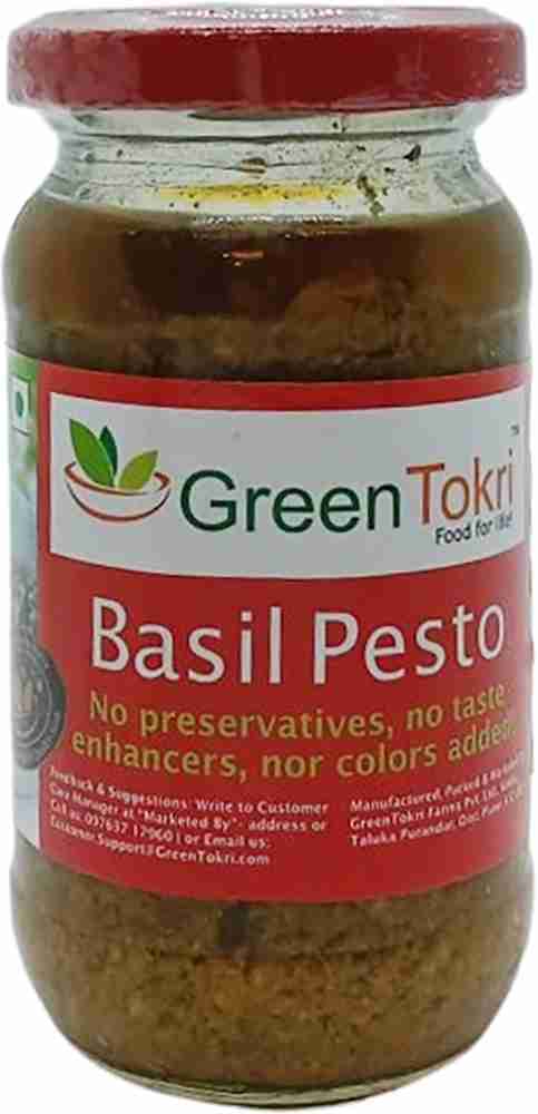 Green Tokri Basil Pesto Sauce Dip Price in India Buy Green