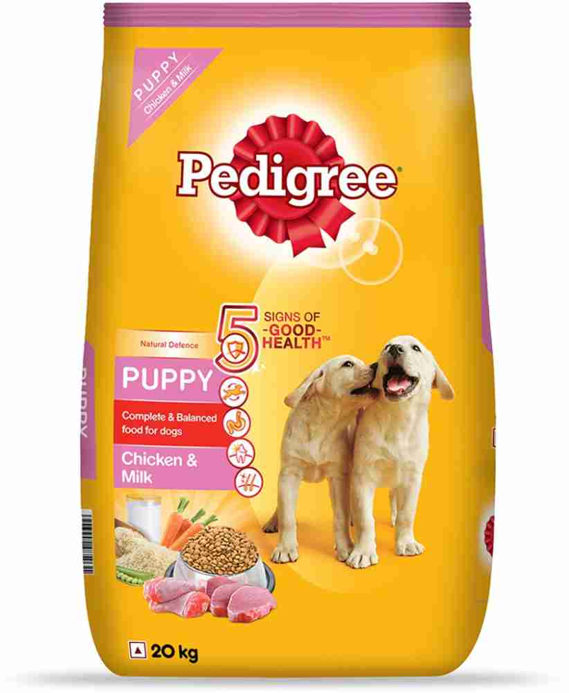 PEDIGREE Milk Chicken Milk 20 kg Dry New Born Dog Food Price in