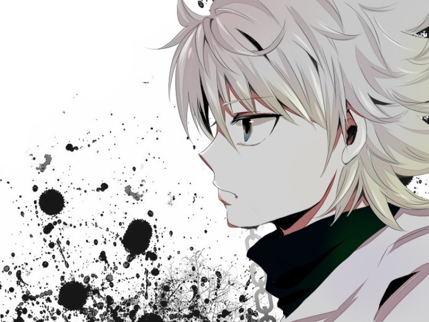 Wallpaper : Hunter x Hunter, Killua Zoldyck, white hair, running