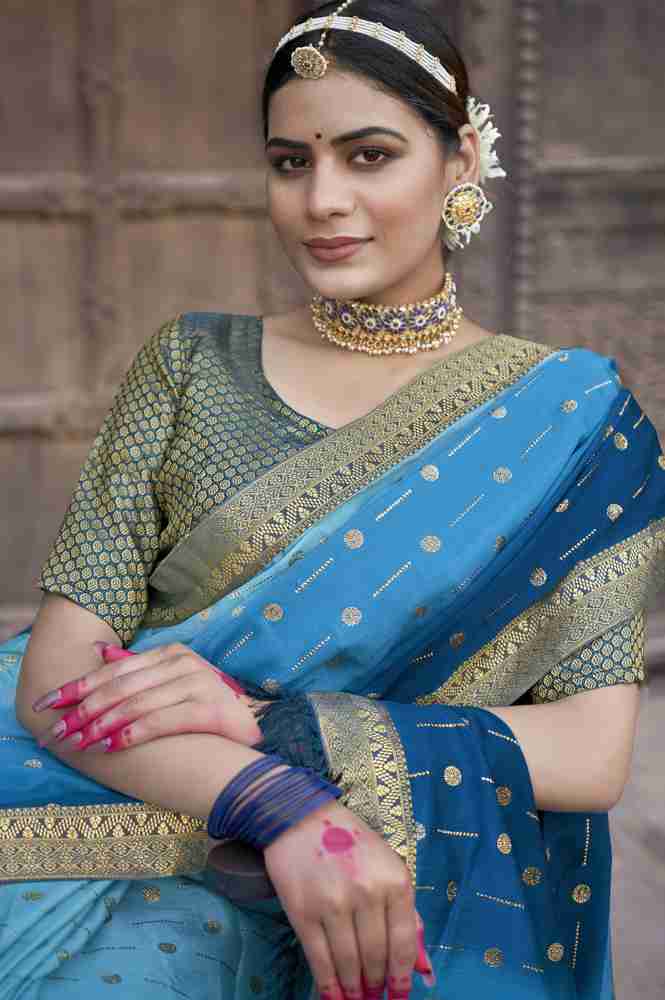 Makeup With Navy Blue Saree Saubhaya Makeup