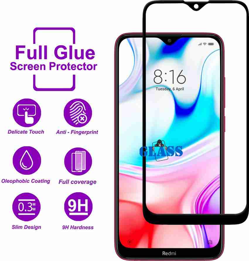 Popio Redmi Glass POPIO Tempered Glass Screen Protector Compatible