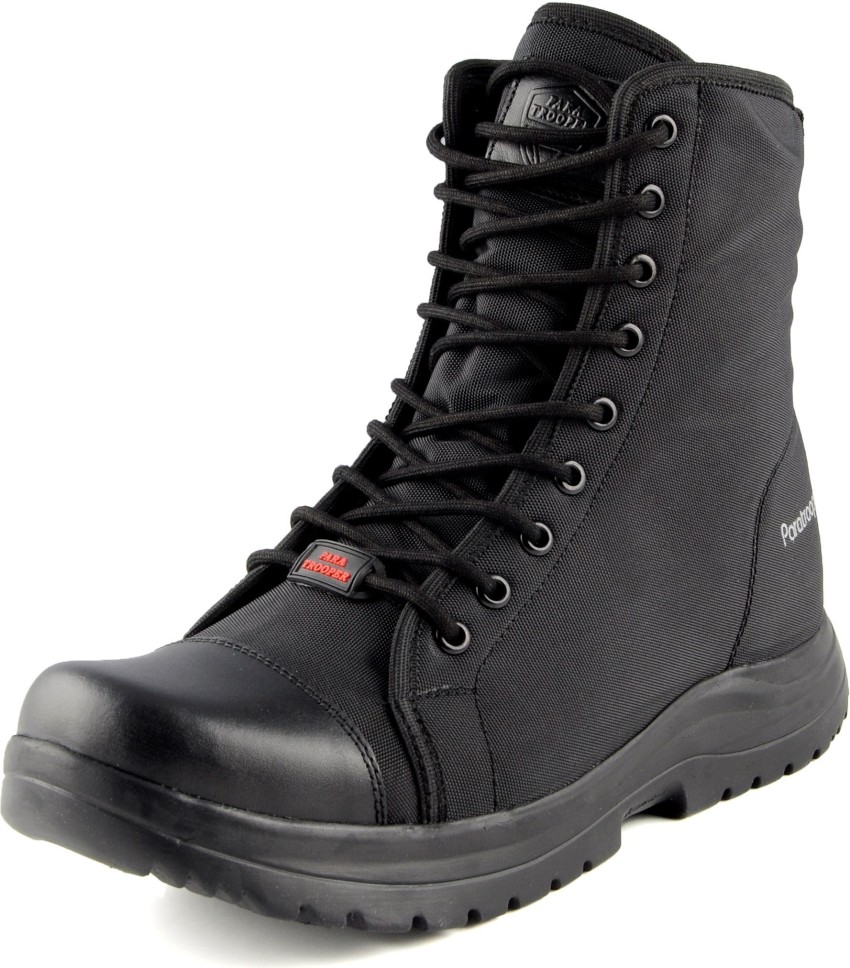 Paratrooper mens clearance leather combat boots