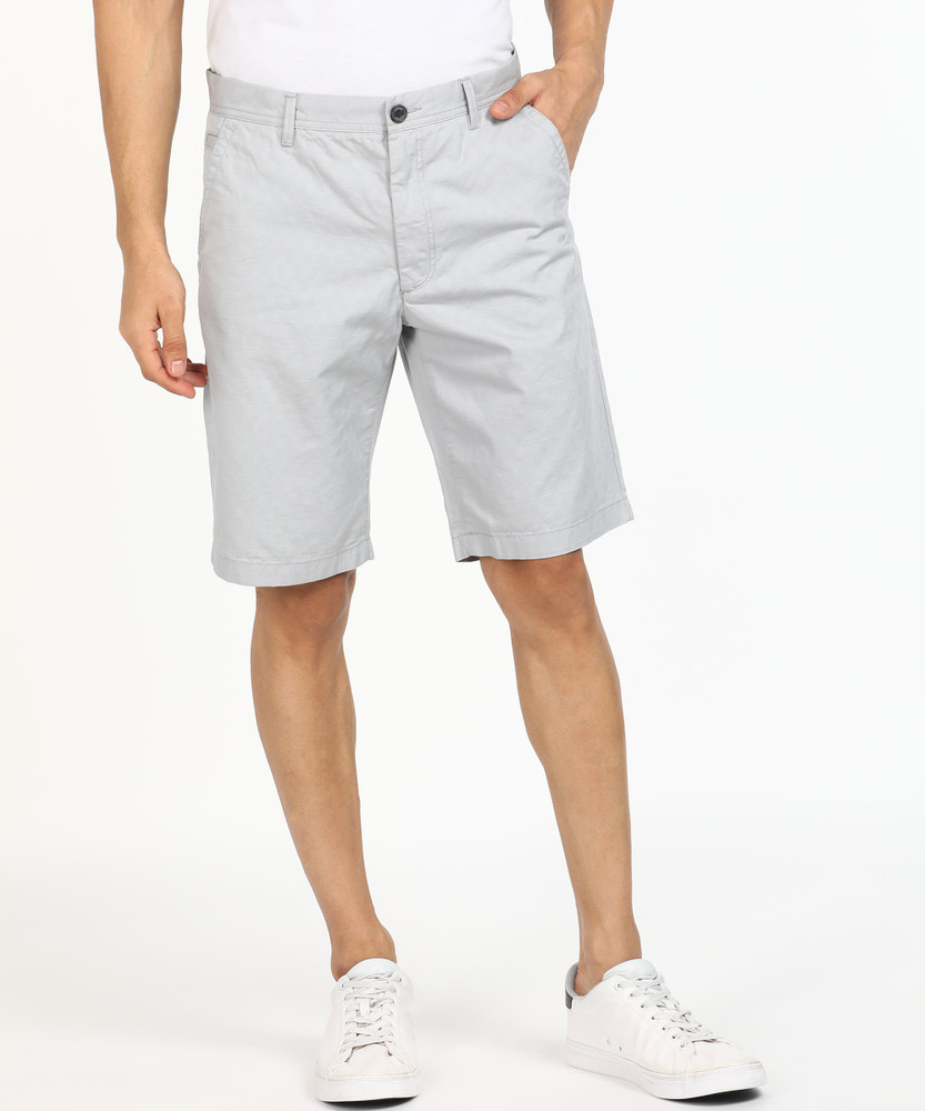 INDIAN TERRAIN Solid Men Grey Chino Shorts Buy INDIAN TERRAIN Solid Men Grey Chino Shorts Online at Best Prices in India Flipkart