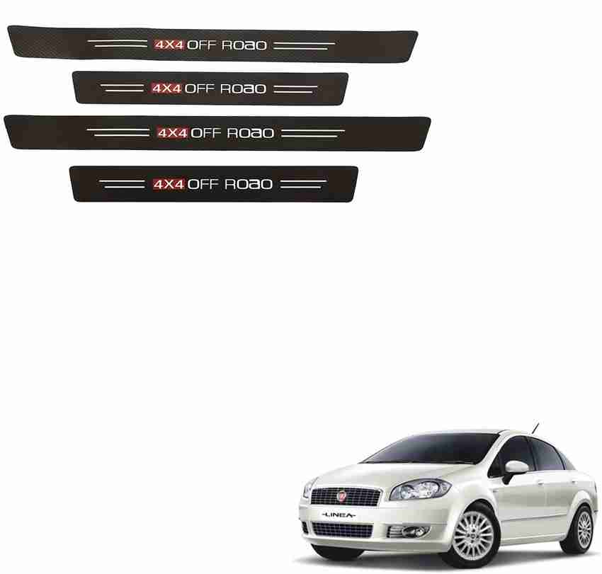 SEMAPHORE Decorative Carbon Sticker 4x4 OFFROAD For Fiat Linea
