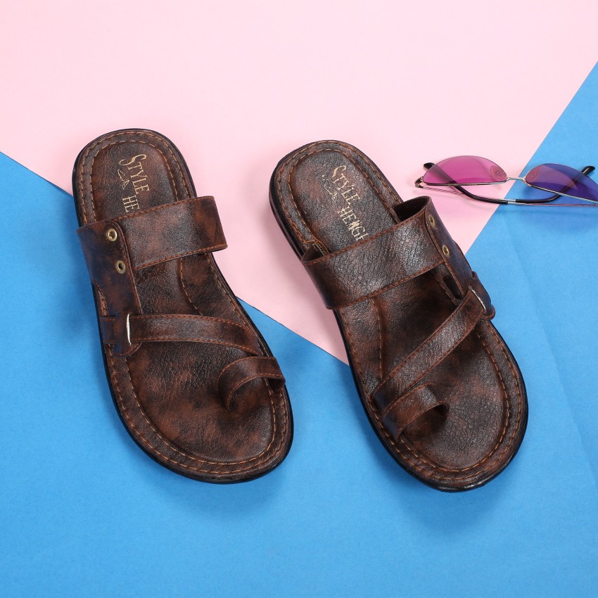 Vintage 60s/70s Leather And Jute Hippie Sandals | Shop THRILLING