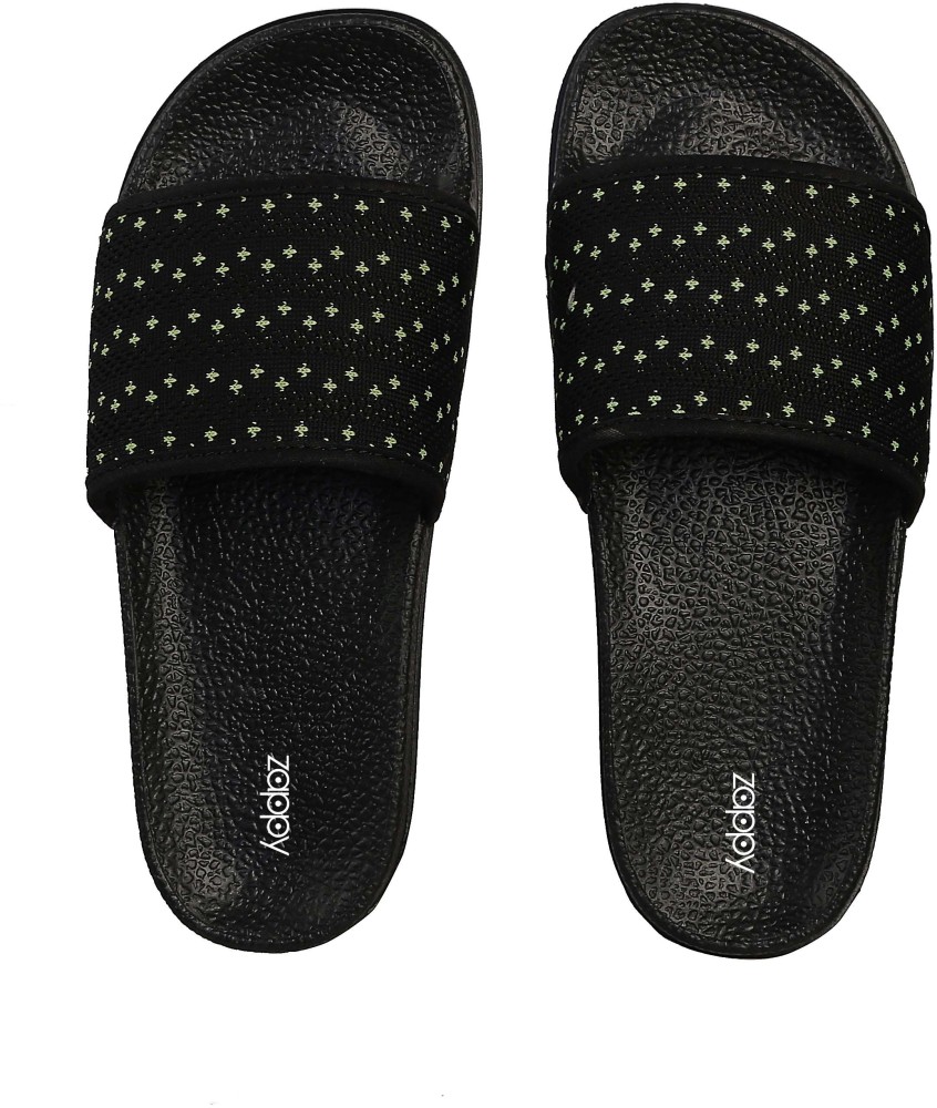 Zappy black slide flip on sale flop