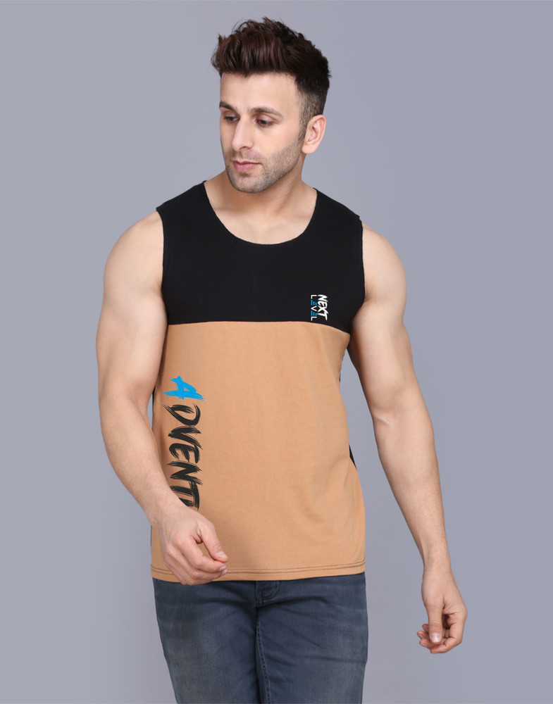 Sleeveless t shirts flipkart online