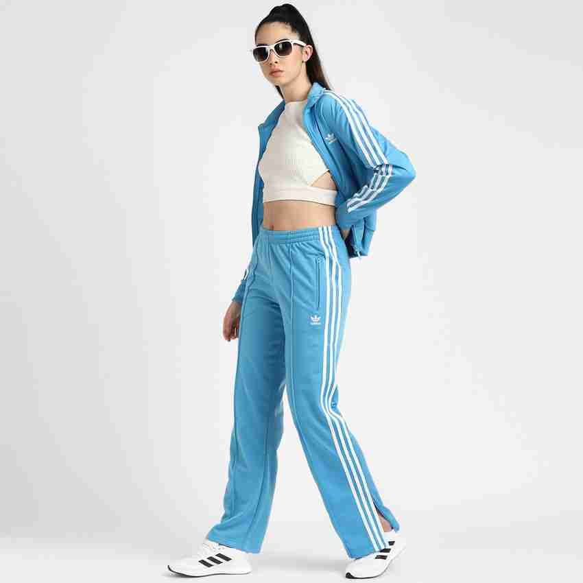ADIDAS ORIGINALS Striped Women Blue Track Pants Buy ADIDAS