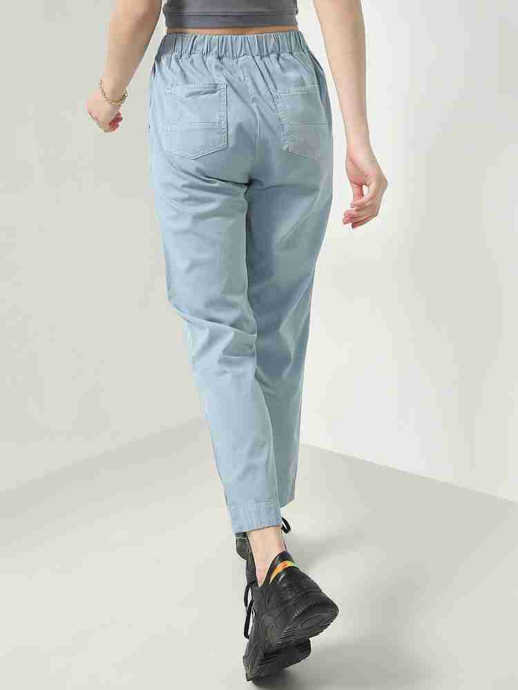 Koovs Slim Fit Women Blue Trousers Buy Koovs Slim Fit Women Blue Trousers Online at Best Prices in India Flipkart