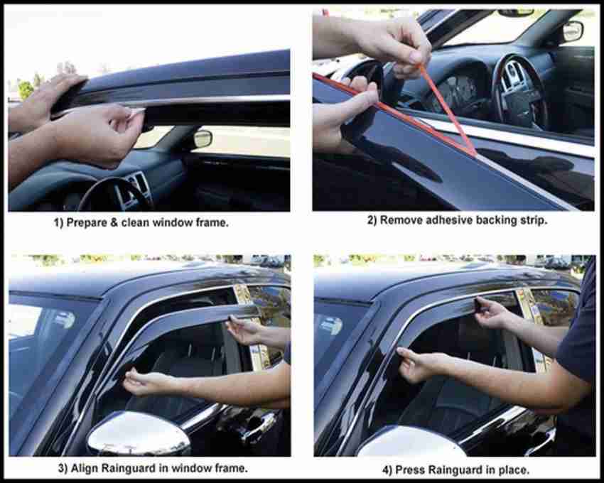Skoda fabia door shop visor