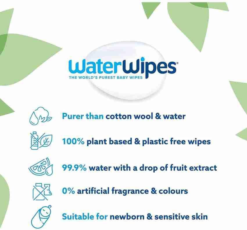 WaterWipes biodegradable baby wipes