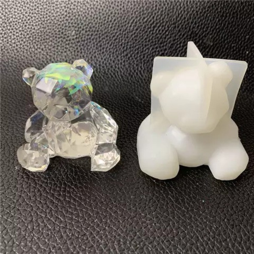 resin molds 3d teddy bear mould