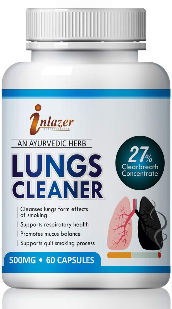 inlazer Lungs Cleaner Organic Pills Helps To Restores lungs Against Mucus,  Price in India - Buy inlazer Lungs Cleaner Organic Pills Helps To Restores  lungs Against Mucus, online at