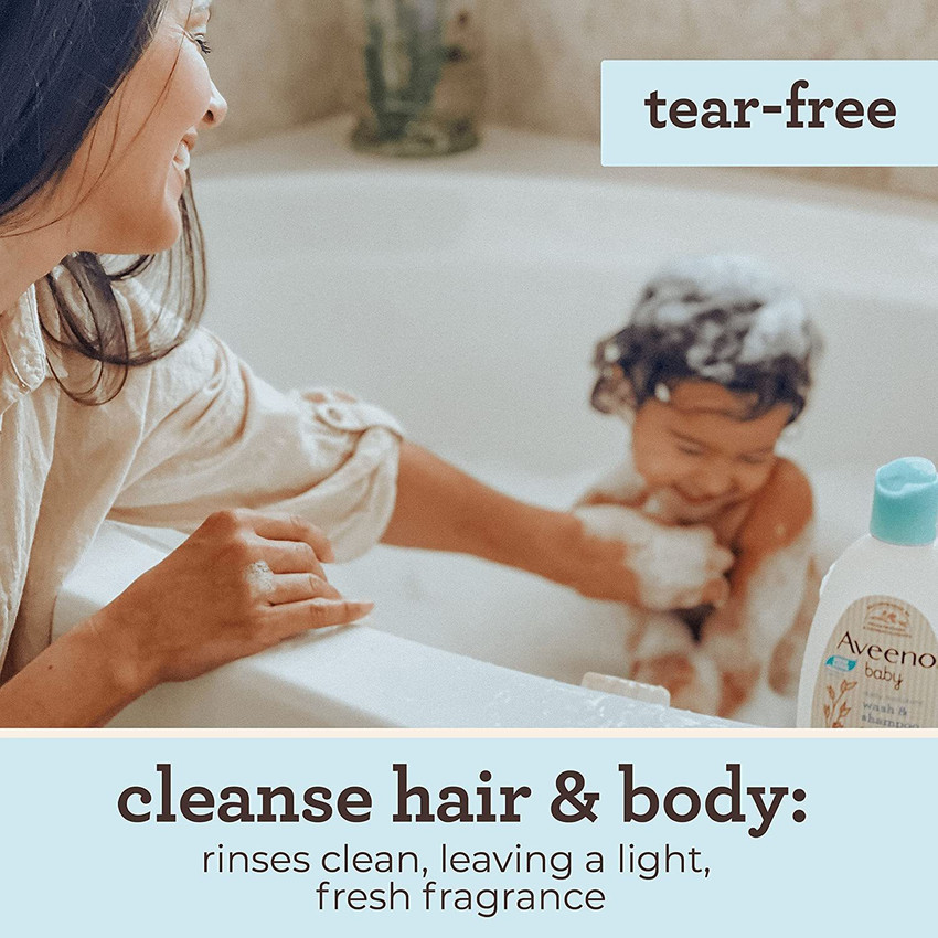 Aveeno baby wash & shampoo best sale 18 ounce