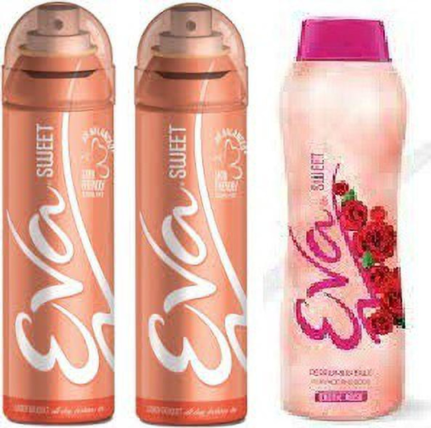 EVA Sweet perfume combo Sweet powder 400g Body Spray For Men