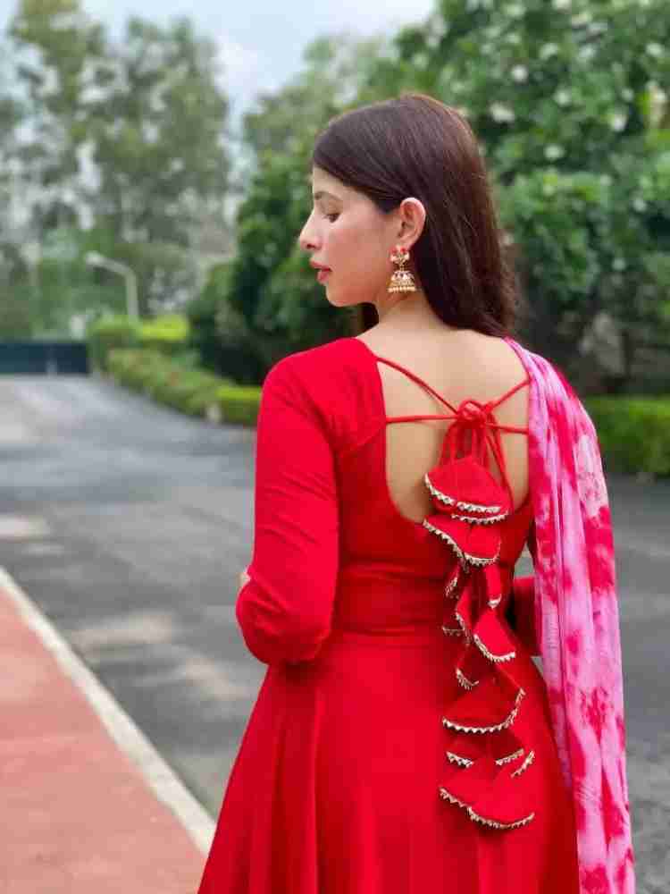 Kurta back cheap neck design