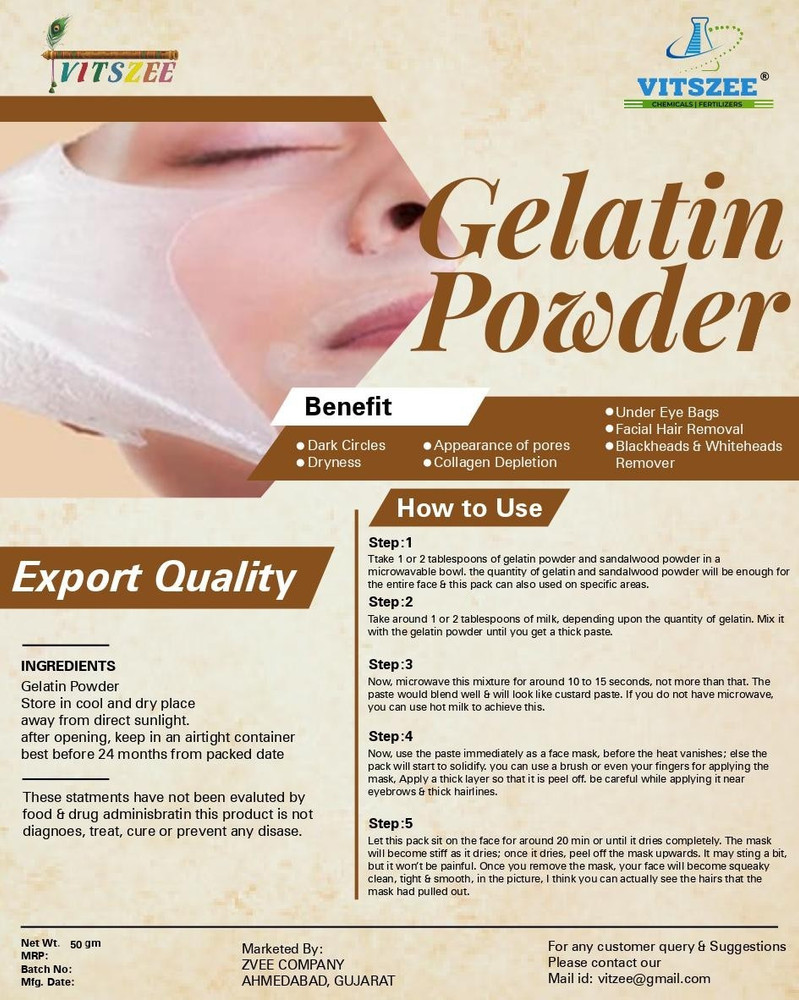 Aggregate more than 128 gelatin for hair removal camera.edu.vn