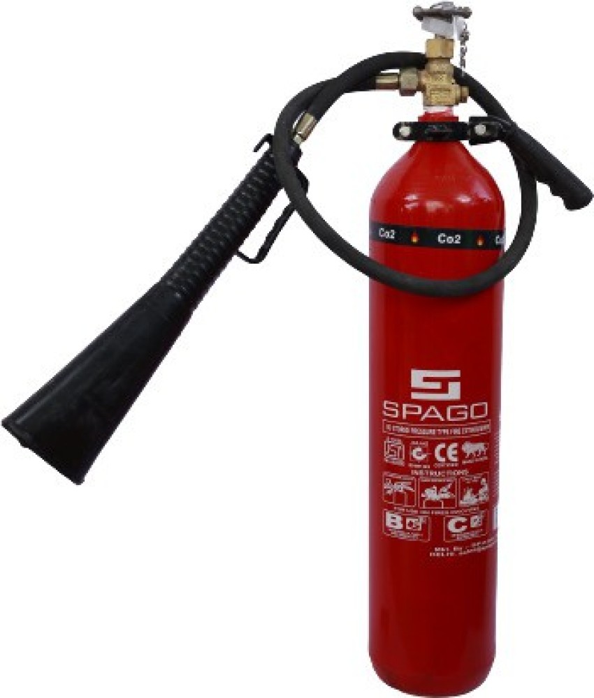 Spago 4.5 KG CO2 Fire Extinguisher ISI Marked Fire Extinguisher Mount Price  in India - Buy Spago 4.5 KG CO2 Fire Extinguisher ISI Marked Fire  Extinguisher Mount online at