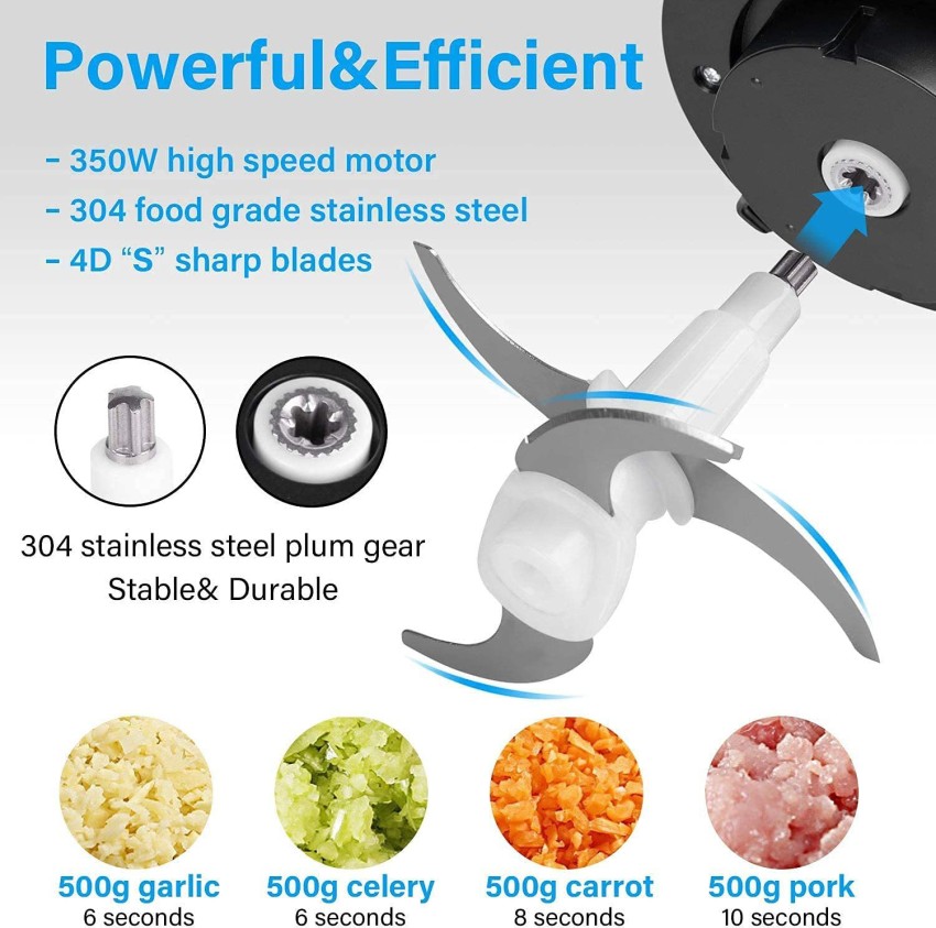 MAAUVTOR Electric Food Processor Vegetable Fruit, Nut Chopper Blender  Grater slicer dicer Electric Meat Grinder Price in India - Buy MAAUVTOR  Electric Food Processor Vegetable Fruit, Nut Chopper Blender Grater slicer  dicer