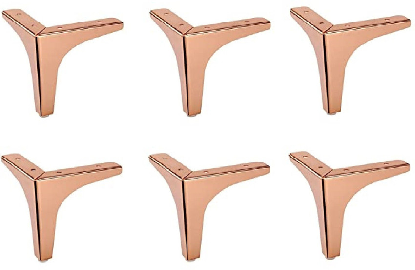Rose gold top furniture legs