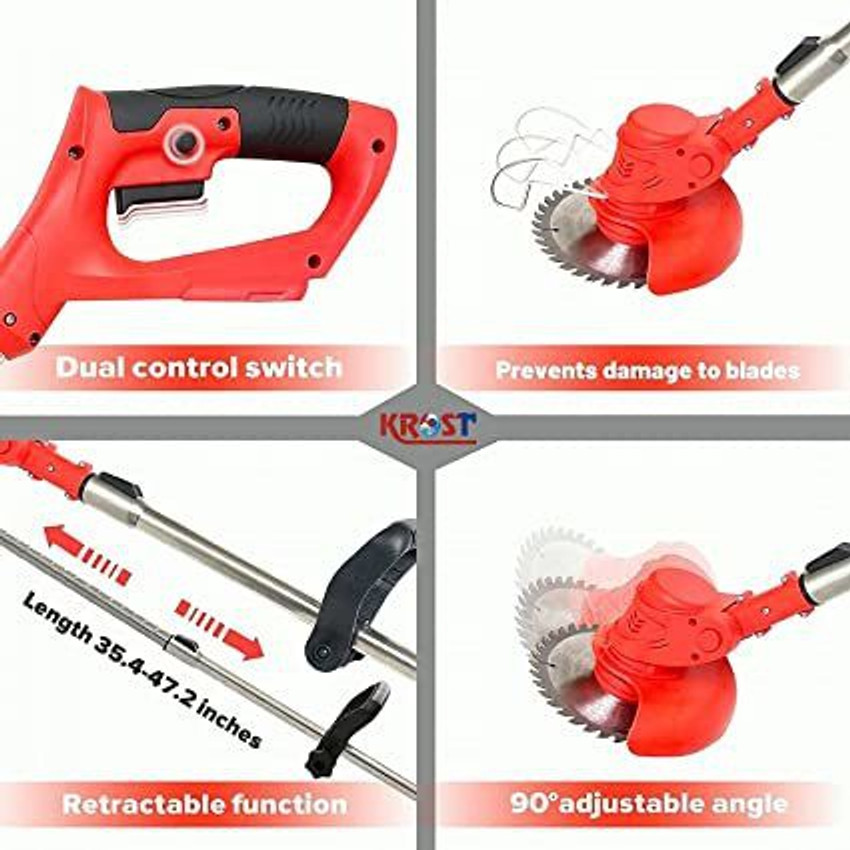 Battery operated hotsell brush cutter