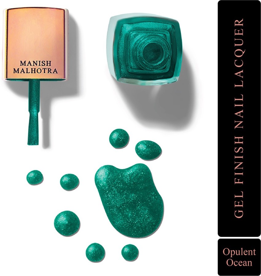 Myglamm Manish Malhotra Beauty Gel Finish Nail Lacquer-Metallic-Crushed  Velour (Purple)-12 ml| Hi-Shine Gel Nail Polish Glitter
